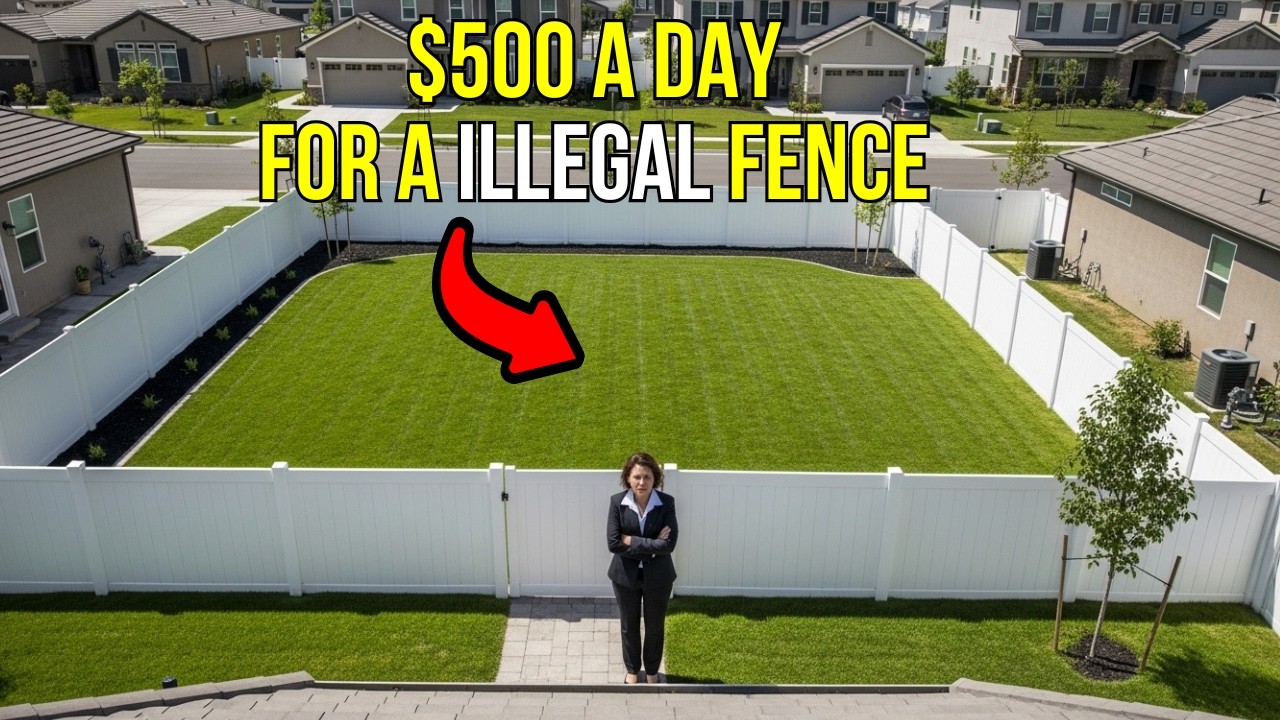 They Tried To Bleed Me With Daily Fence Fines… I’m Outside Their Boundaries!