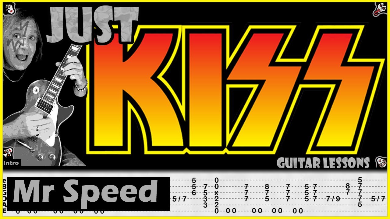 KISS – Mr Speed | Guitar Lesson + TABS | How To Play (Rhythm & Lead)