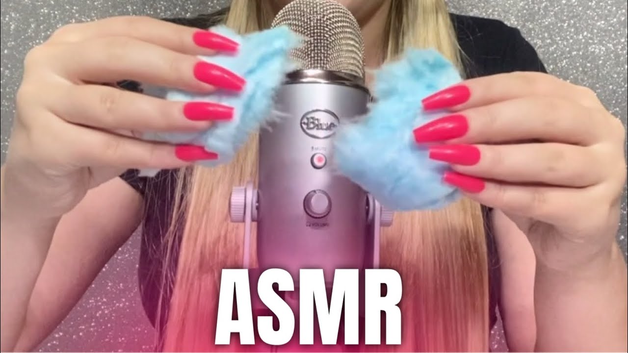🍦✨ ASMR comendo ALGODÃO DOCE 🍬🍭💕