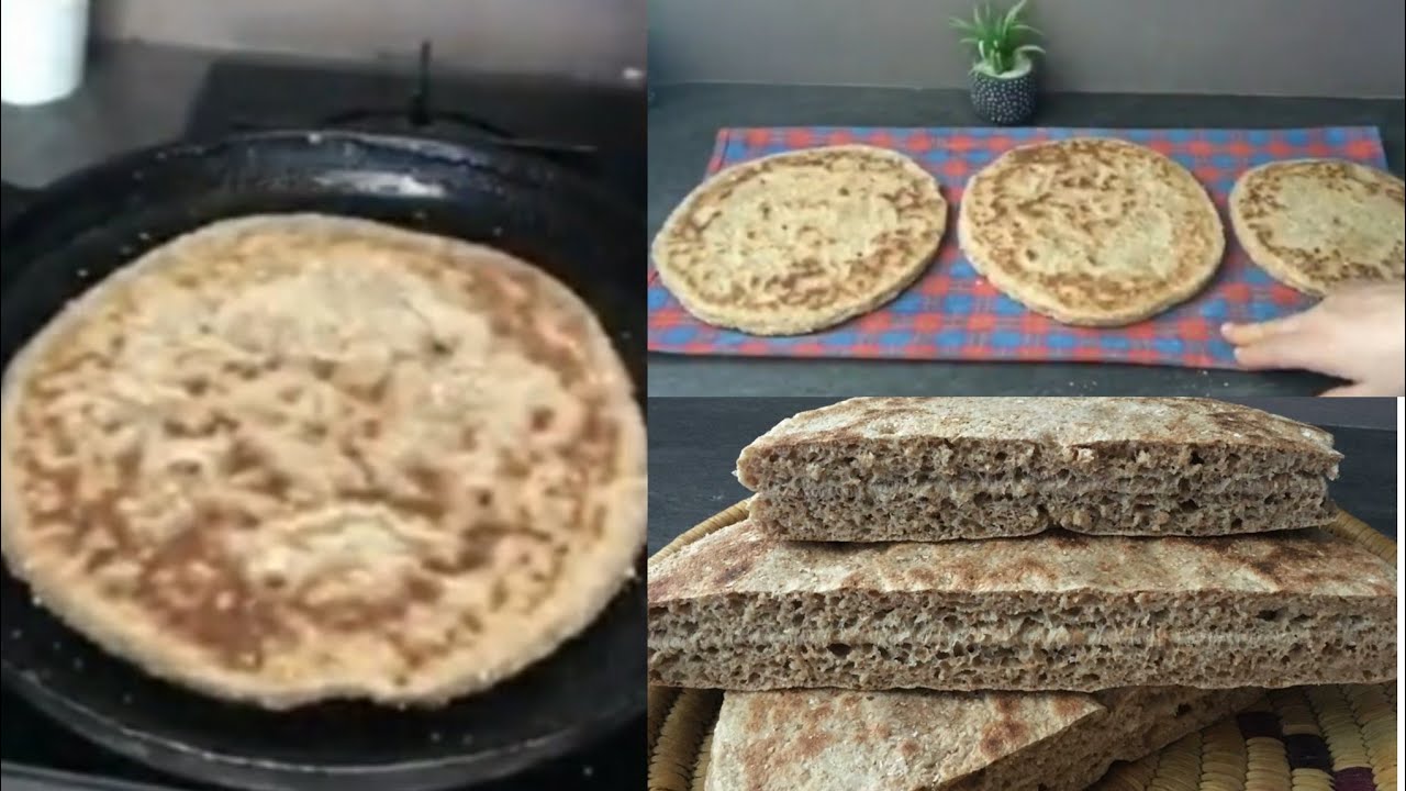 Recette rif// pain a la farine complète ( arlom abarchan) 👌💯