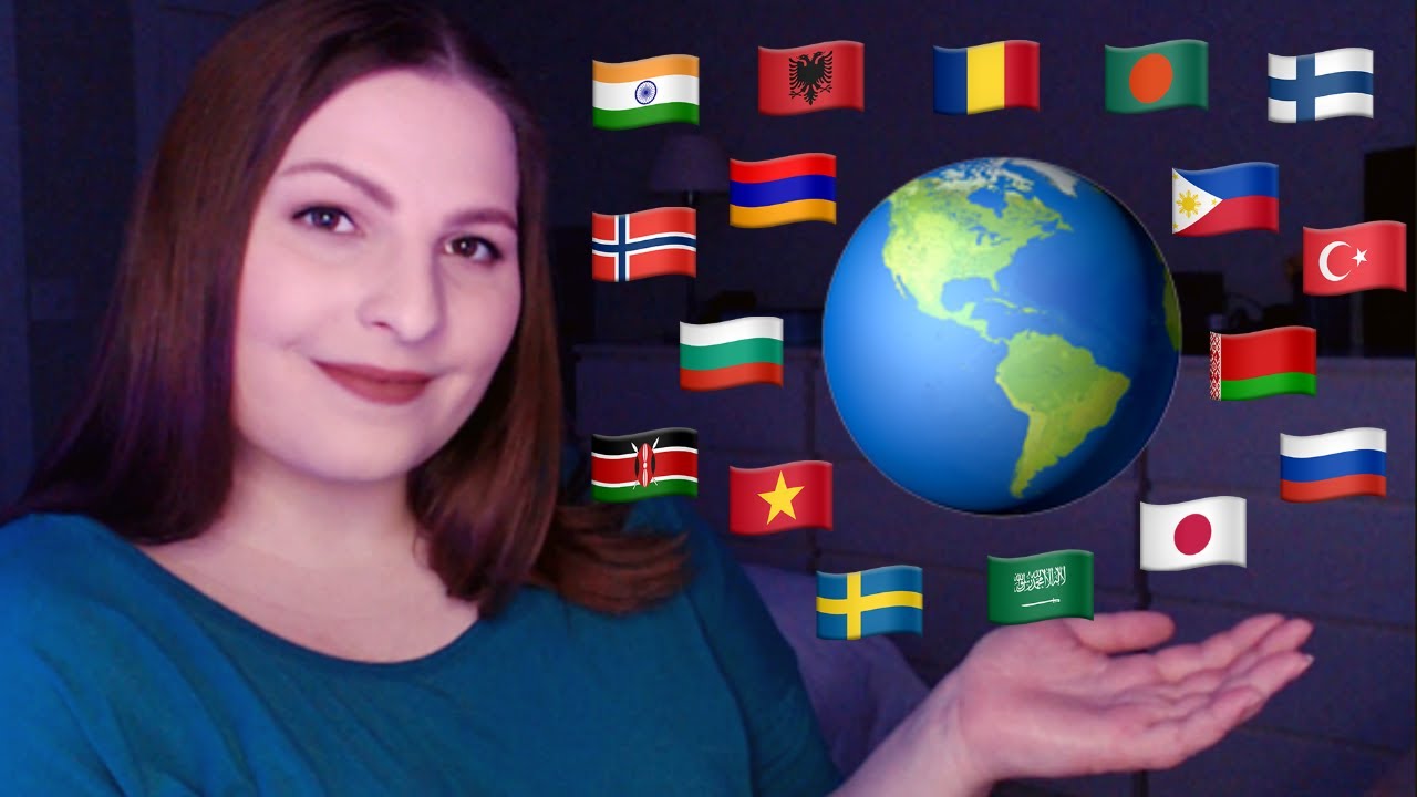 ASMR Whispering “Earth” in 30 Different Languages 🌎