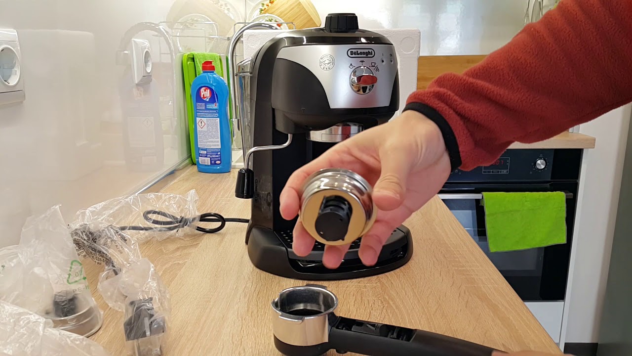 Разопаковане и тест на кафемашина DeLonghi EC221.B