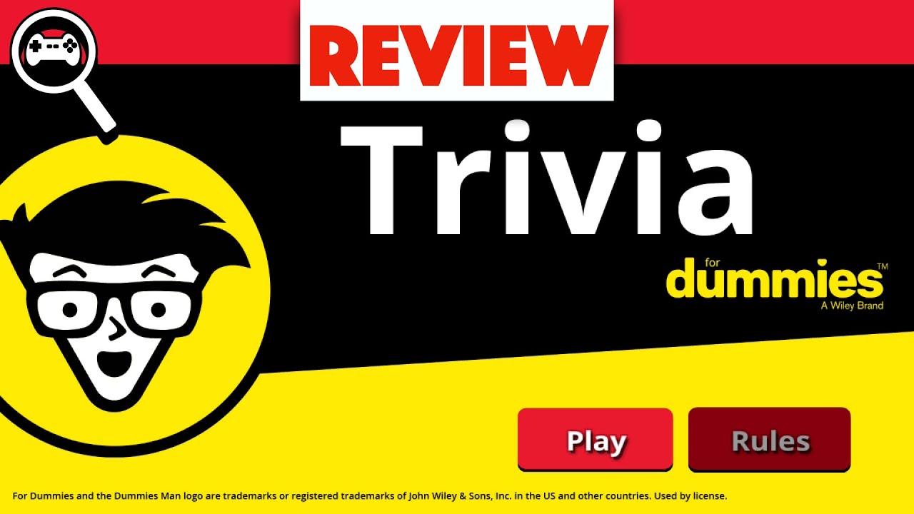 Trivia for Dummies Review [Switch on Switch 2]