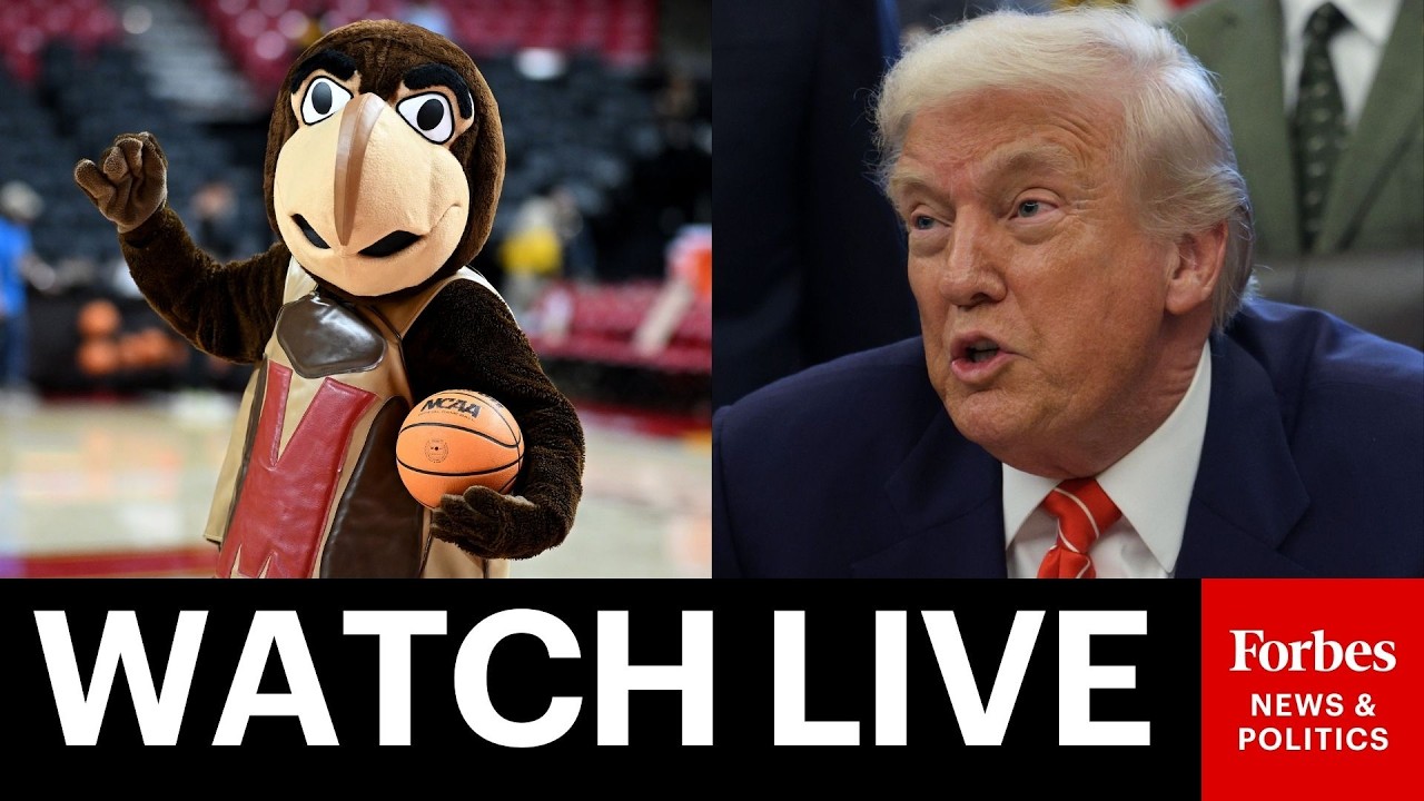 LIVE: President Trump Holds College Sports Roundtable At The White House Amid War With Iran