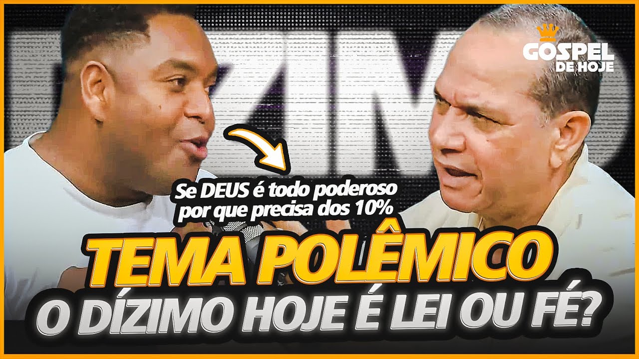PR ISRAEL NÃO POUPA E RESPONDE SOBRE OS DÍZIMOS