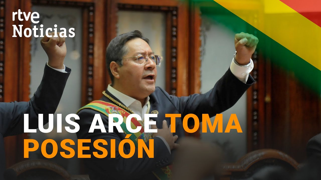 Luis Arce TOMA POSESIÓN  y se CONVIERTE en el nuevo PRESIDENTE de BOLIVIA I RTVE