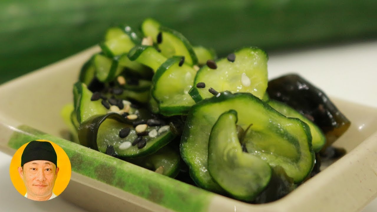 Pepino em conserva Sunomono