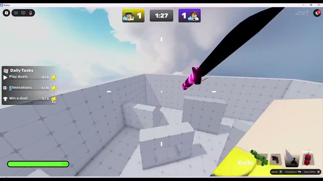 I'm playing rivals quick video