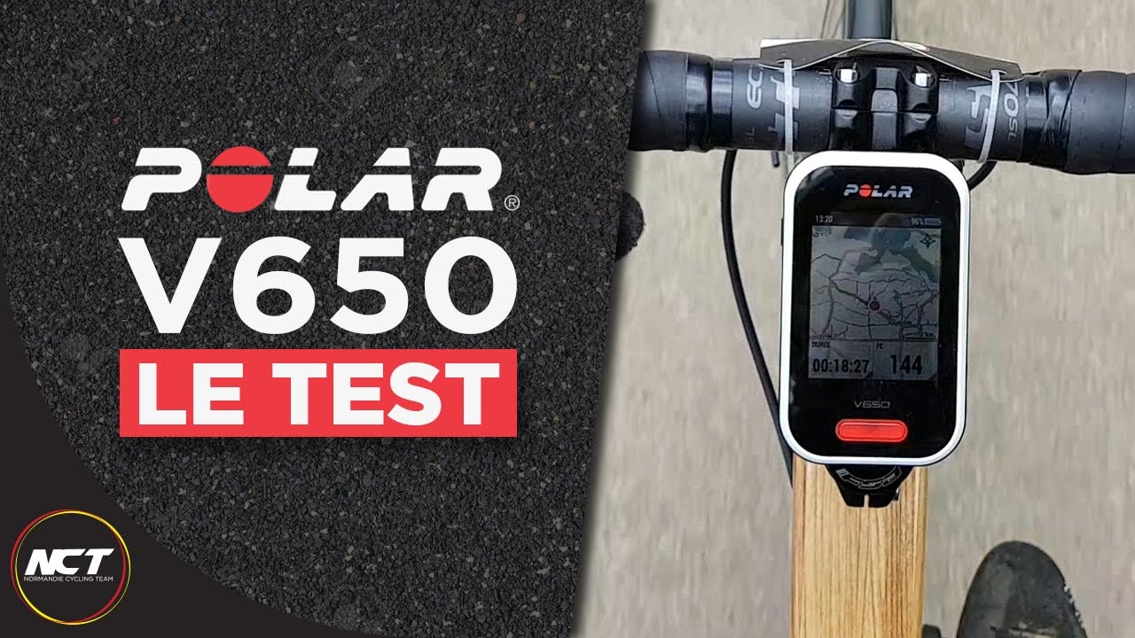 POLAR V650 - LE TEST