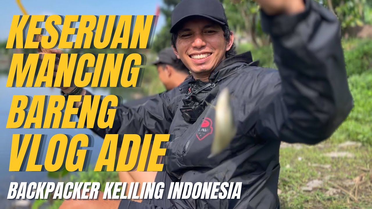 TERNYATA ADA LOH JENIS IKAN GURAMEH MINI🤩🔥KESERUAN MANCING BARENG @VLOG ADIE  DI RAWA KALIBAYEM