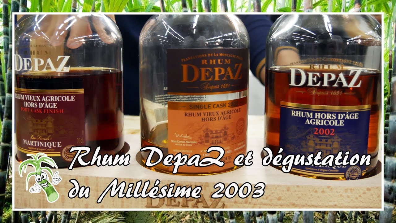 Rhum DepaZ Millésime 2003