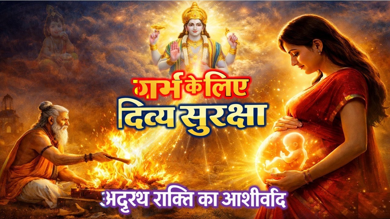 नारायण कवच की अदृश्य शक्ति  |  गर्भ में पल रहे शिशु की दिव्य सुरक्षा  | Narayan Kavach Benefits
