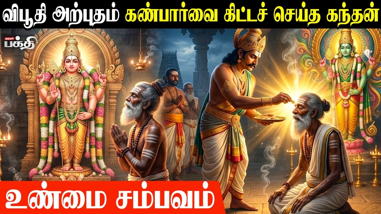 திருச்செந்தூர் முருகனின் விபூதியால் நடந்த அற்புதம்..!😱😱 | Thiruchendur Murugar | Miracle