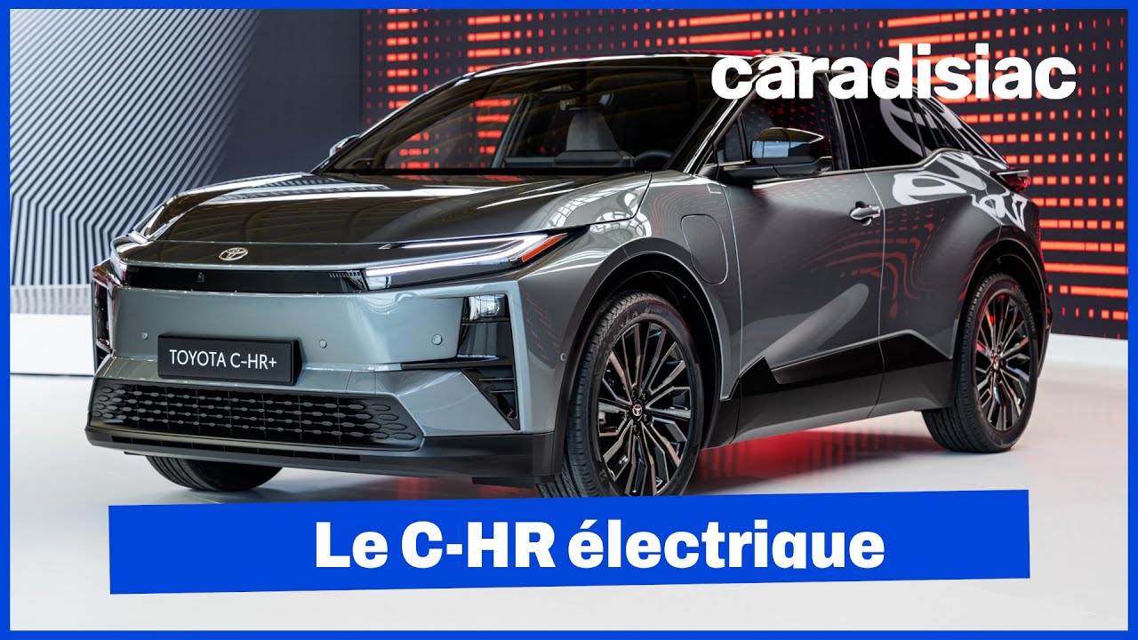 Toyota d&eacute;voile le C-HR +, son nouveau SUV compact &eacute;lectrique