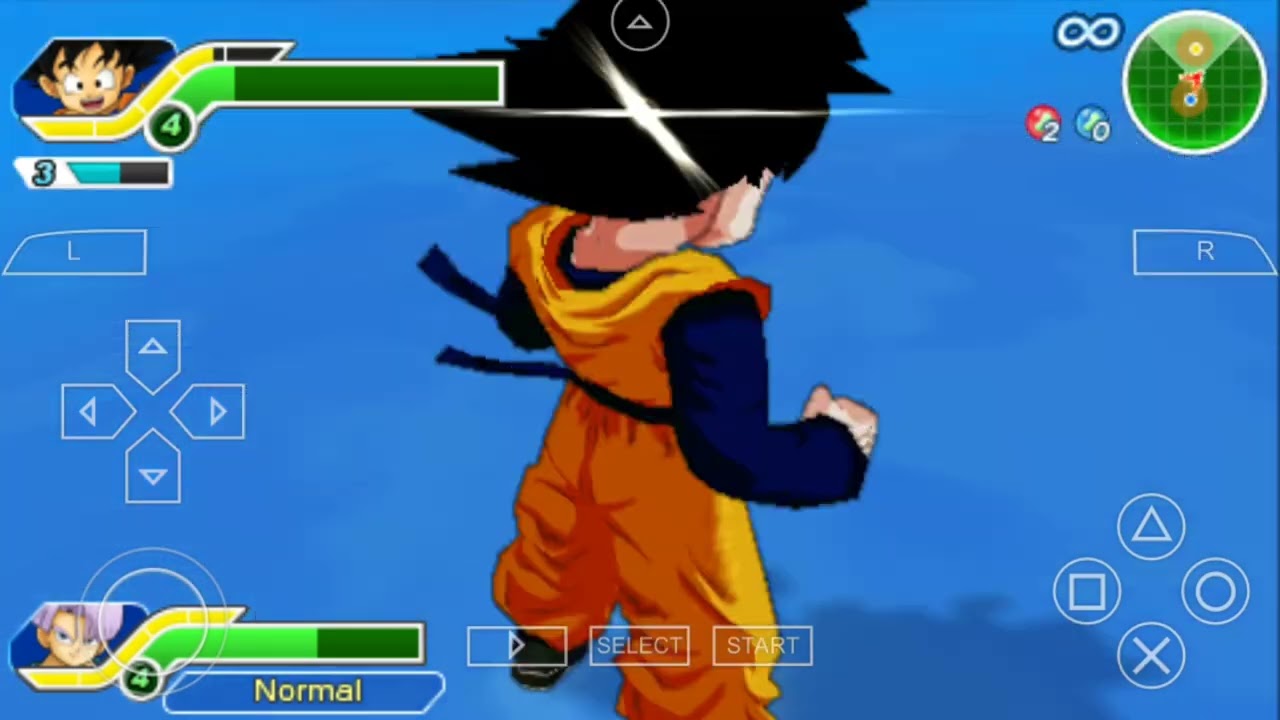 Goten y trunks vs bloly legendary 