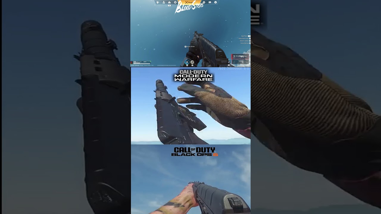 AS VAL Compared Bloodstrike vs Modern Warfare  vs Black Ops 6 callofduty