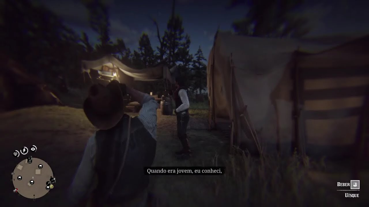 Festa no Acampamento - Red Dead Redemption 2