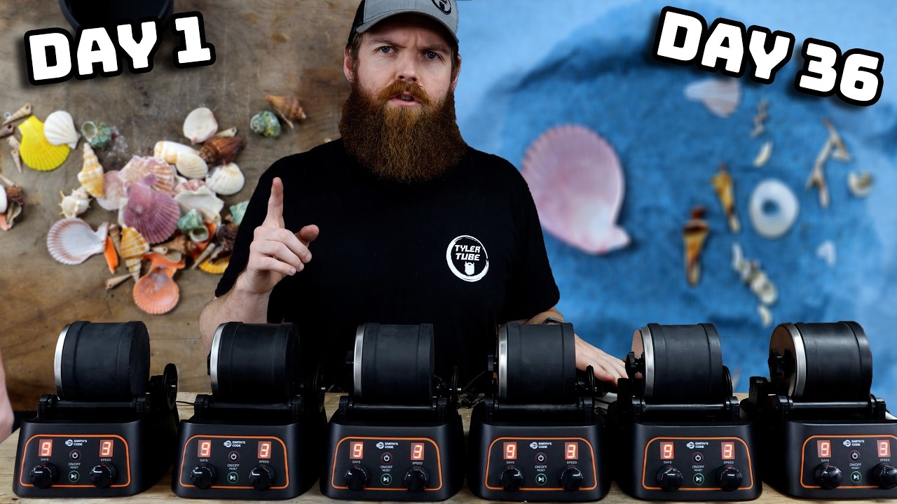 I Left 5 Random Items In Rock Tumblers For 36 Days...