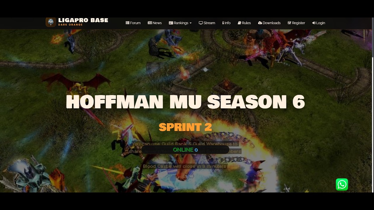 Custom website and forum 2026 for Mu Online All Versions