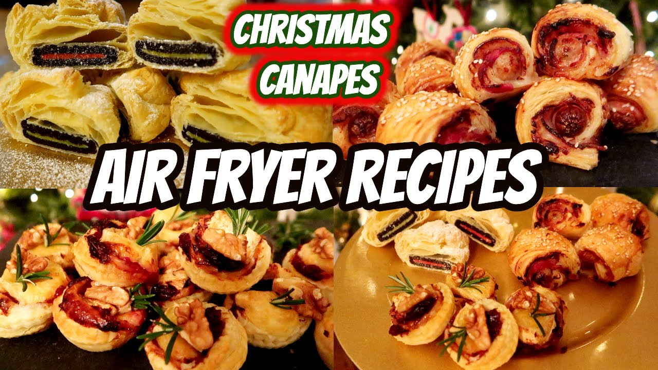 AIR FRYER CHRISTMAS PARTY FOOD 🎄