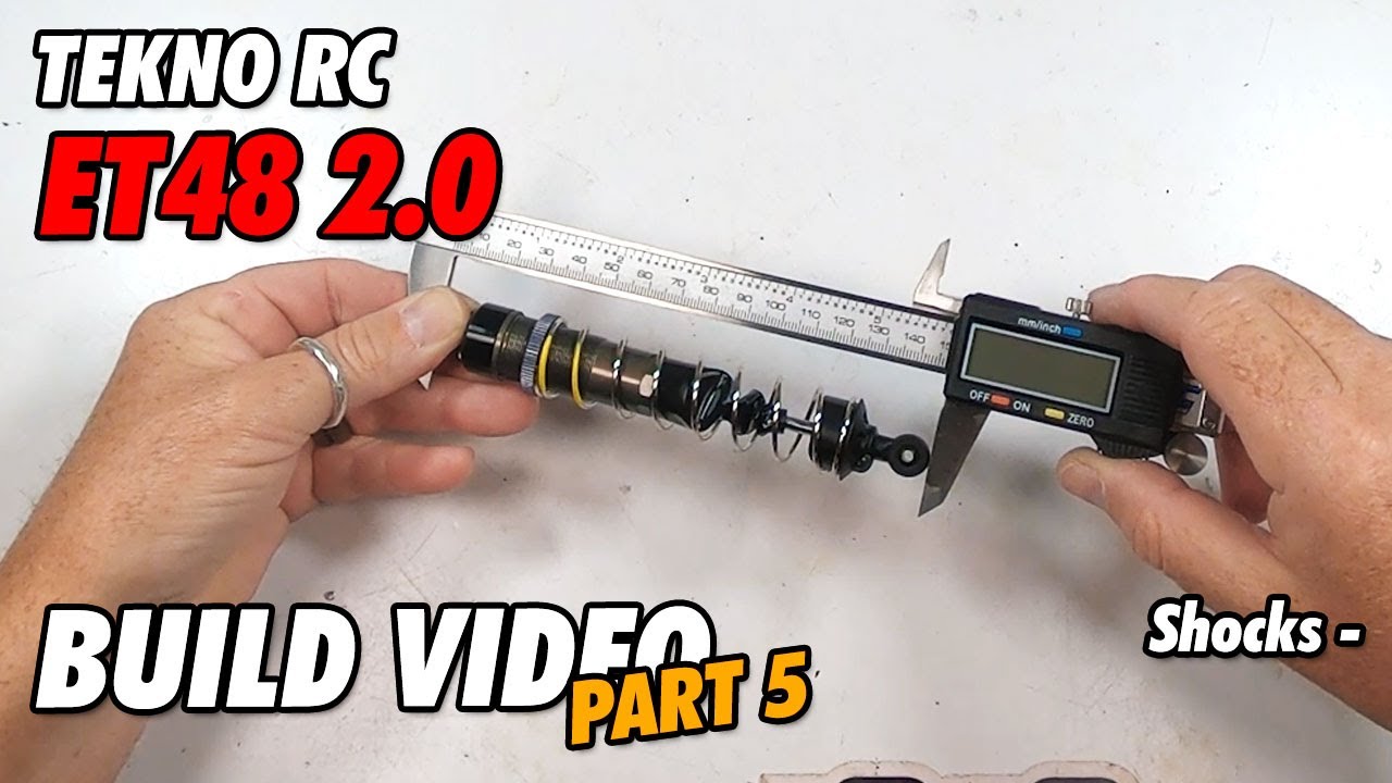 Сборка Tekno ET48 2.0 - Часть 5 - Амортизаторы | CompetitionX