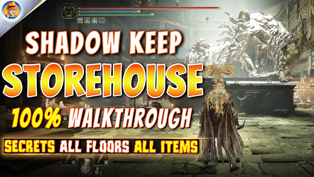 COMPLETE Storehouse Elden Ring Walkthrough - NO EDITS - Ladder Location & More