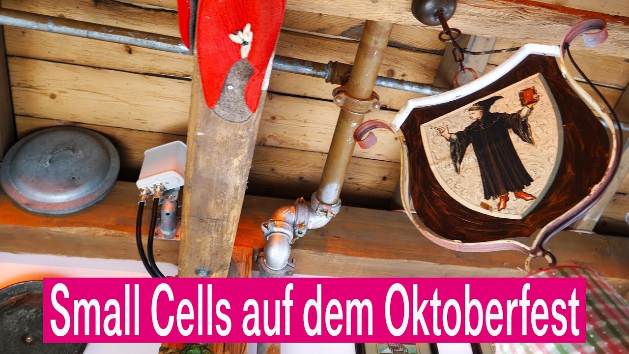 Mobilfunk: Small Cells auf dem Oktoberfest