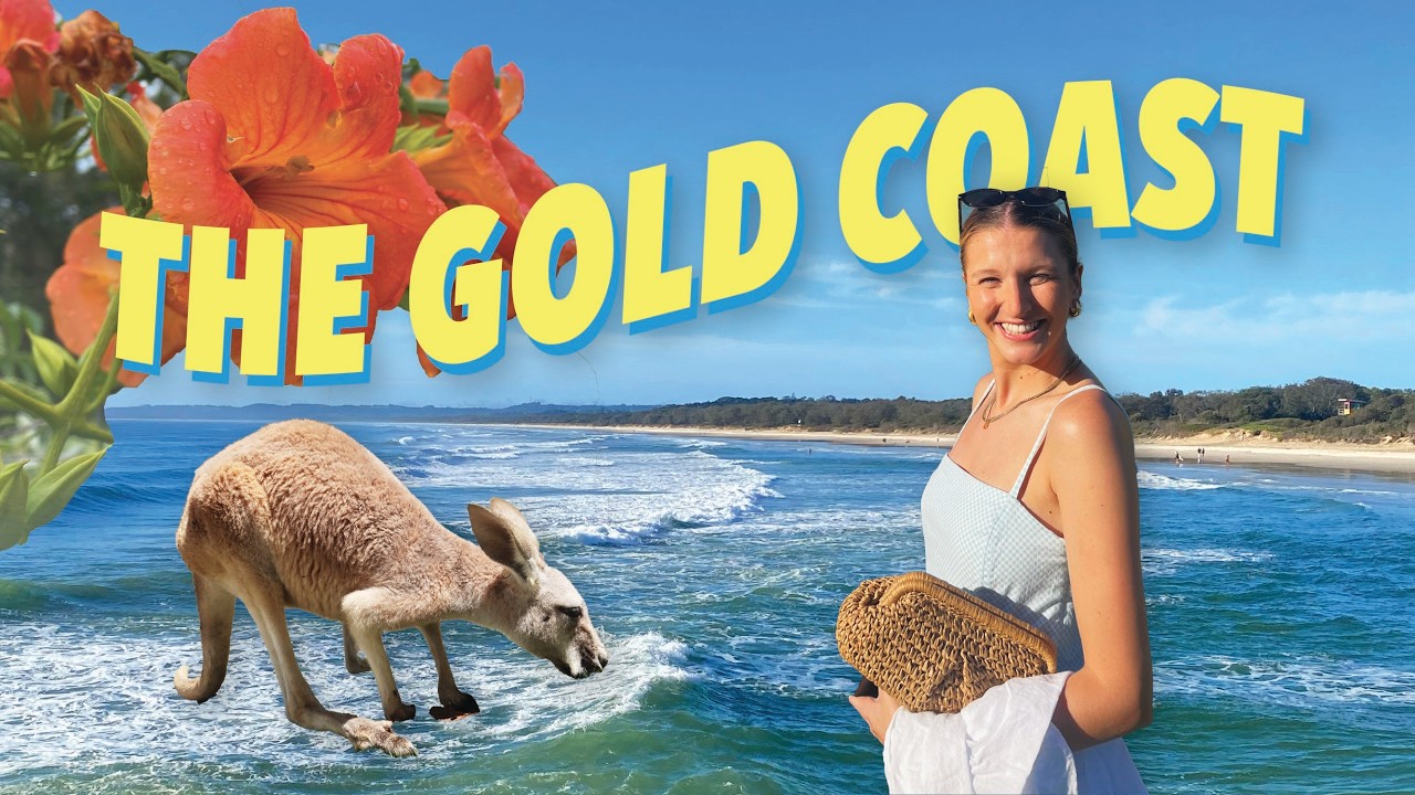 AUSTRALIA PART 1 🌊🐨 | 32 hour travel day, Wildlife Sanctuary & Gold Coast Adventures