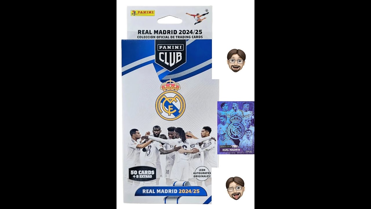 Break / ouverture 1 box / boite 2024-25 Panini Club REAL MADRID !!! ⚽⚽⚽ Ultra limited card !!!