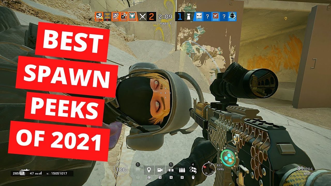 THE BEST SPAWNPEEKS SPOTS OF 2021!! - Rainbow Six Siege