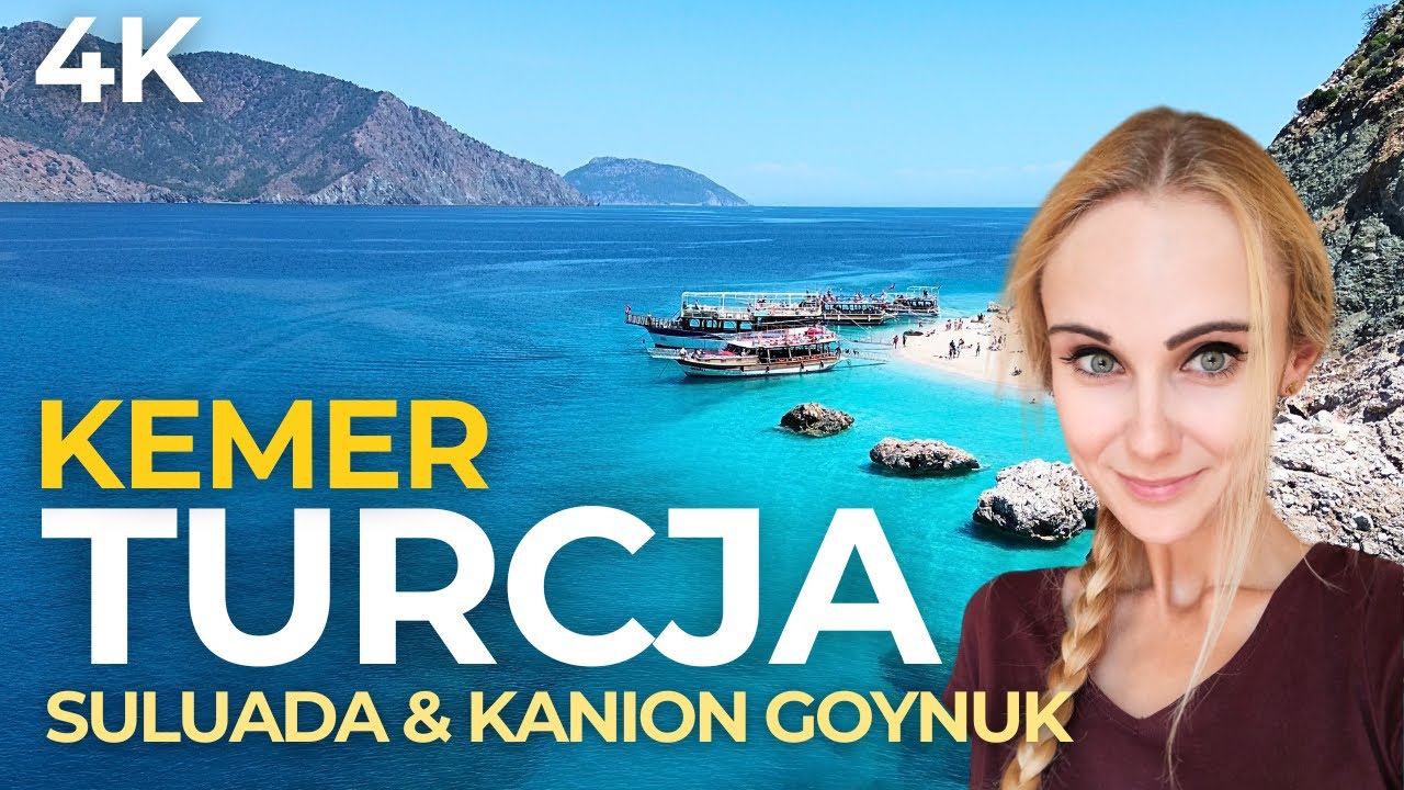 Turcja KEMER 2023 🇹🇷 Suluada, czyli Tureckie Malediwy | Kanion Goynuk | Nurkowanie | 4k