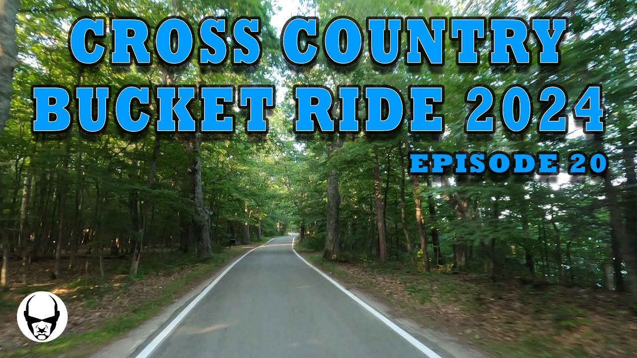 Episode 20 - Mackinac Bridge, Tunnel Of Trees and our final push home.