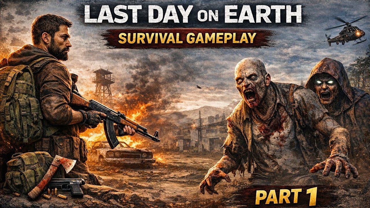 LAST DAY ON EARTH SURVIVAL ANDROID GAMEPLAY PART 1 SAMRAT GAMING 