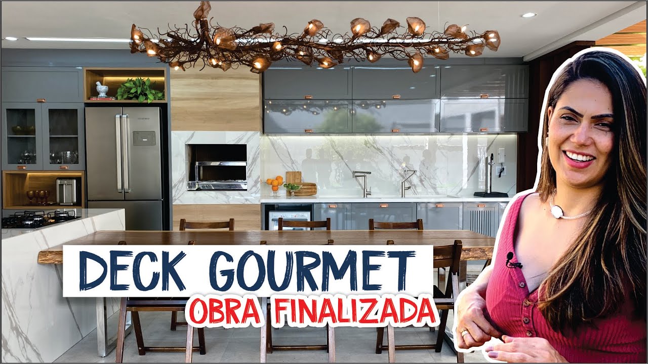 Deck gourmet com piscina - Diário de obra #6 - Larissa Reis Arquitetura