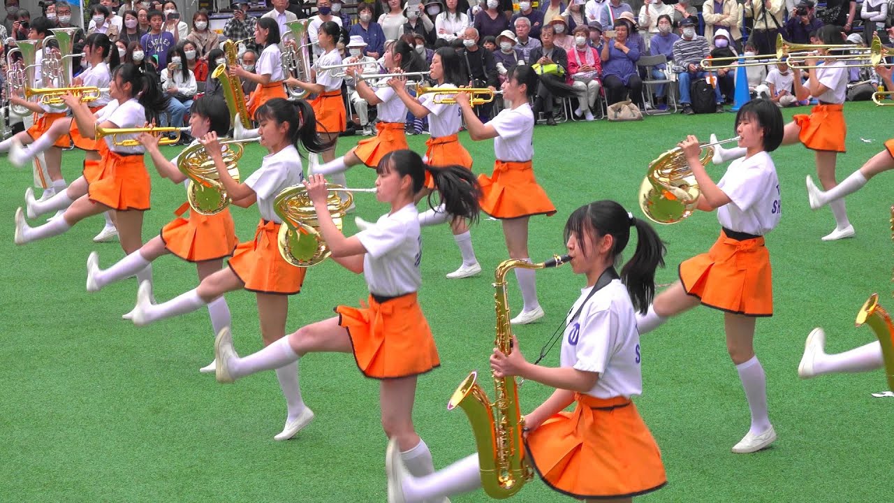 京都橘高校吹奏楽部 / 第23回どんたく花のマーチングフェスティバル（May 4, 2023）
