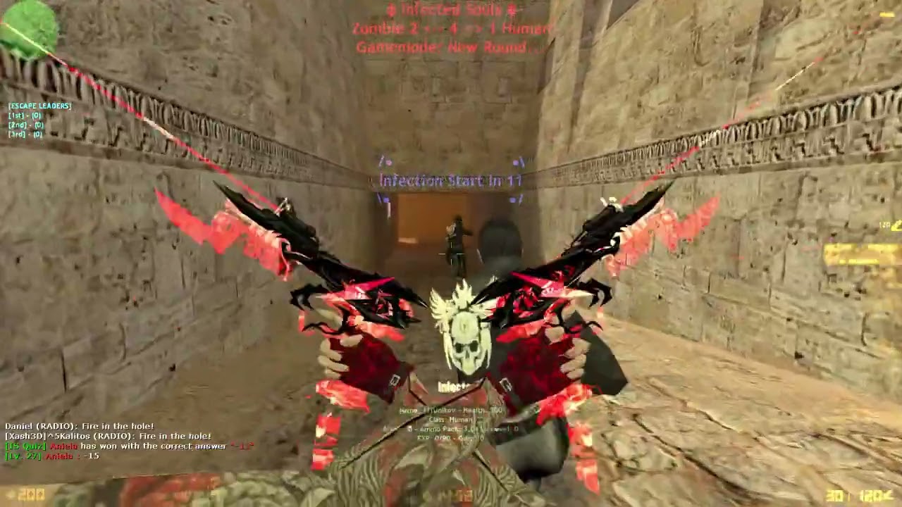 first time playing “zombie mod” on cs1.6