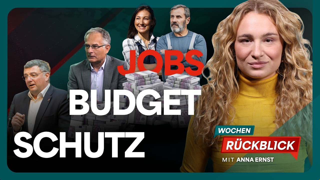 Jobs, Budget, Schutz & Kein BlaBla | Wochenrückblick