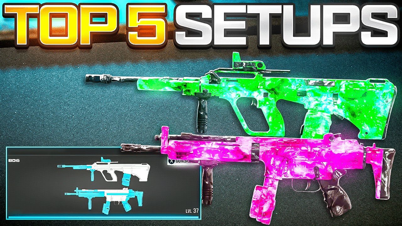 NEW TOP 5 *BROKEN* META LOADOUTS in WARZONE👑