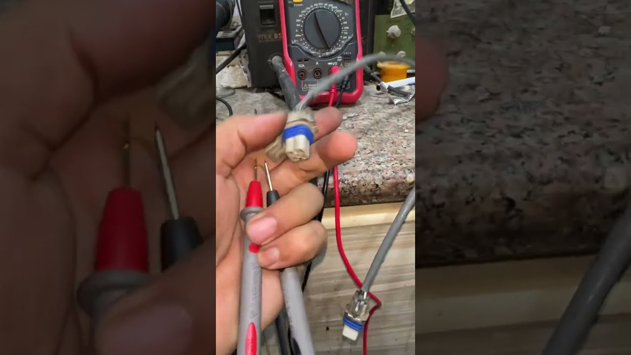 How to check Oxygen Sensor with multimeter easy test#viral #reel#oxygen#sensor#mechancial
