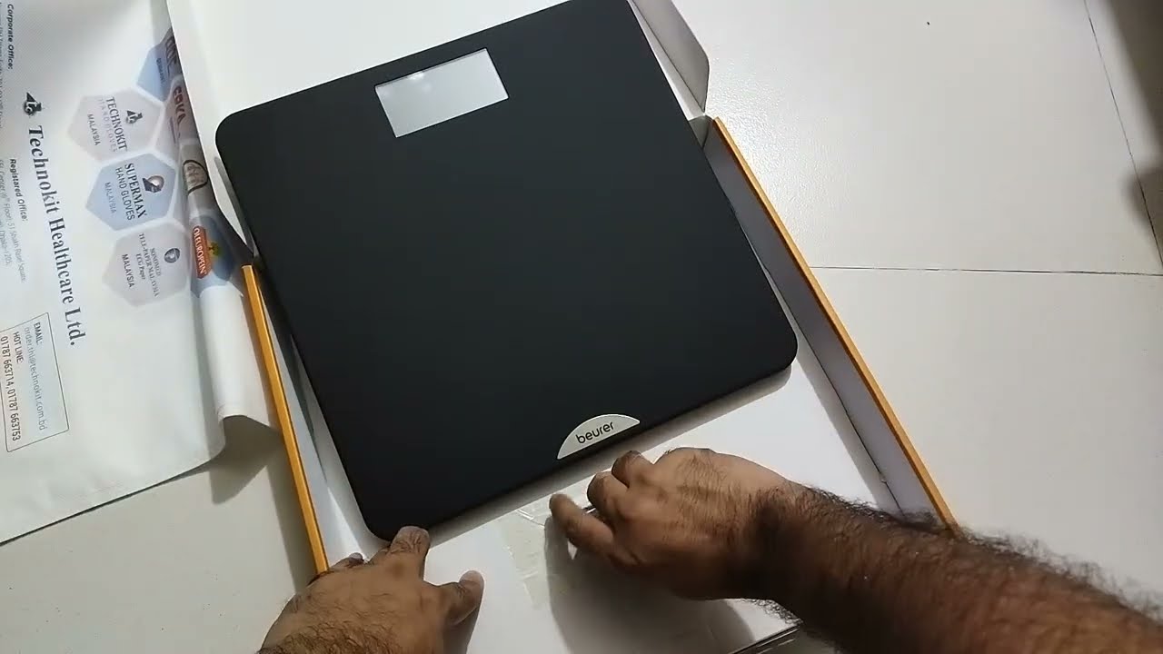 জার্মানির তৈরী  নির্ভুল ও সঠিক ওজন মাপার মেশিন  || Beurer PS 240 Soft grip Personal Weight Scale