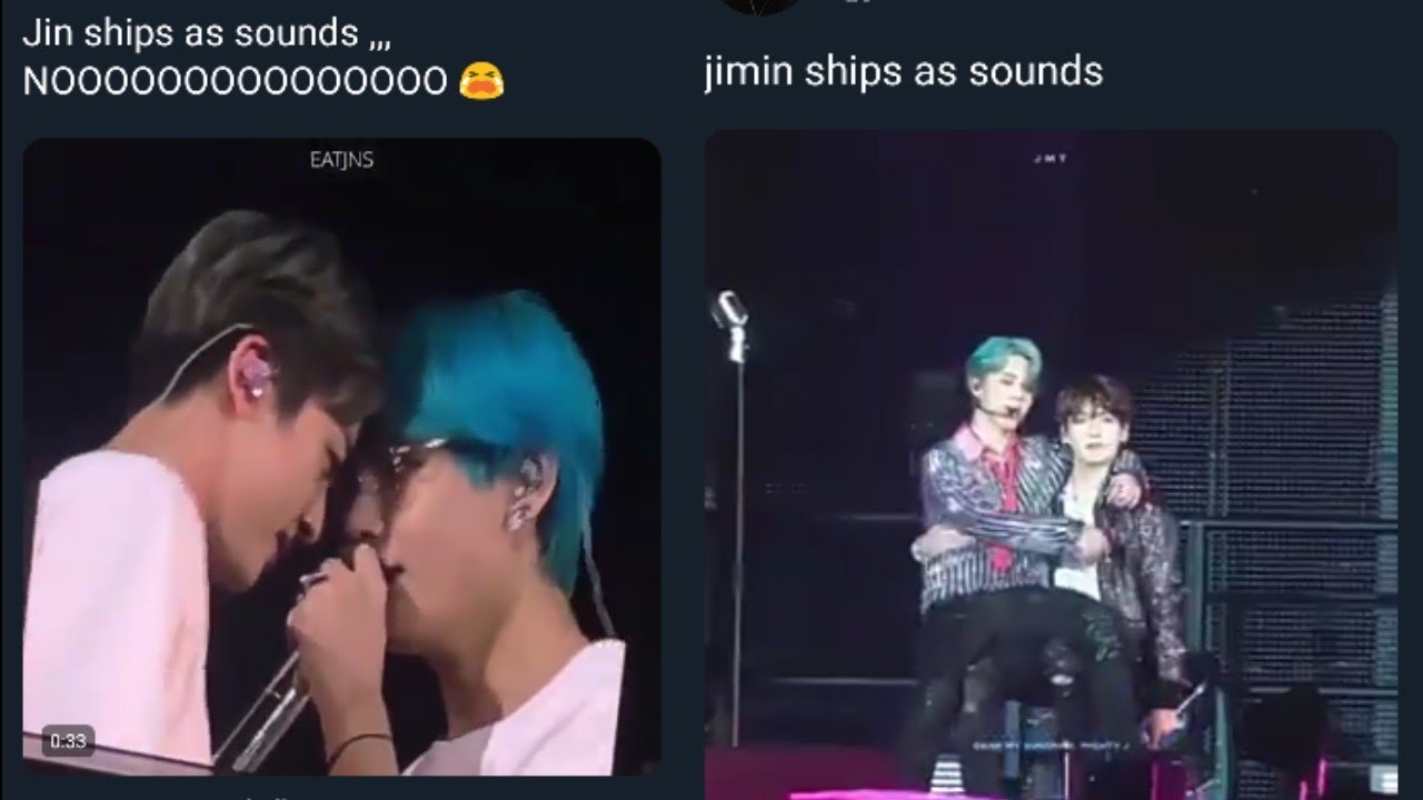 Bts army tweets about bts ships as sounds cuz why not