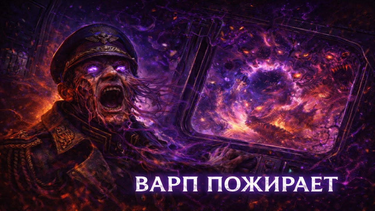 Что На Самом Деле Происходит С Человеком В ВАРП ШТОРМЕ В Warhammer 40k
