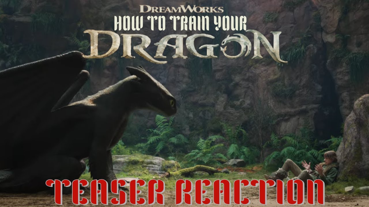 How To Train Your Dragon | Official Teaser Trailer Reaction
