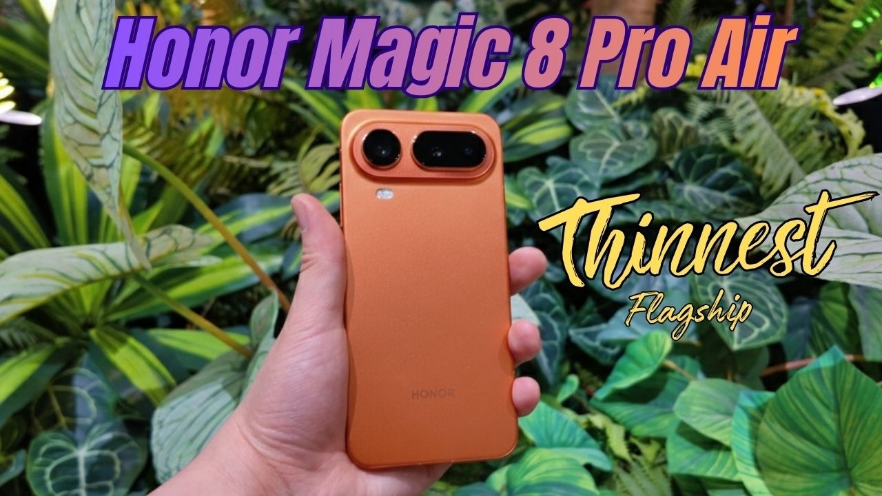 🔥 Обзор Honor Magic 8 Pro Air – тонкий флагман с большой мощностью? | Цена в Великобритании