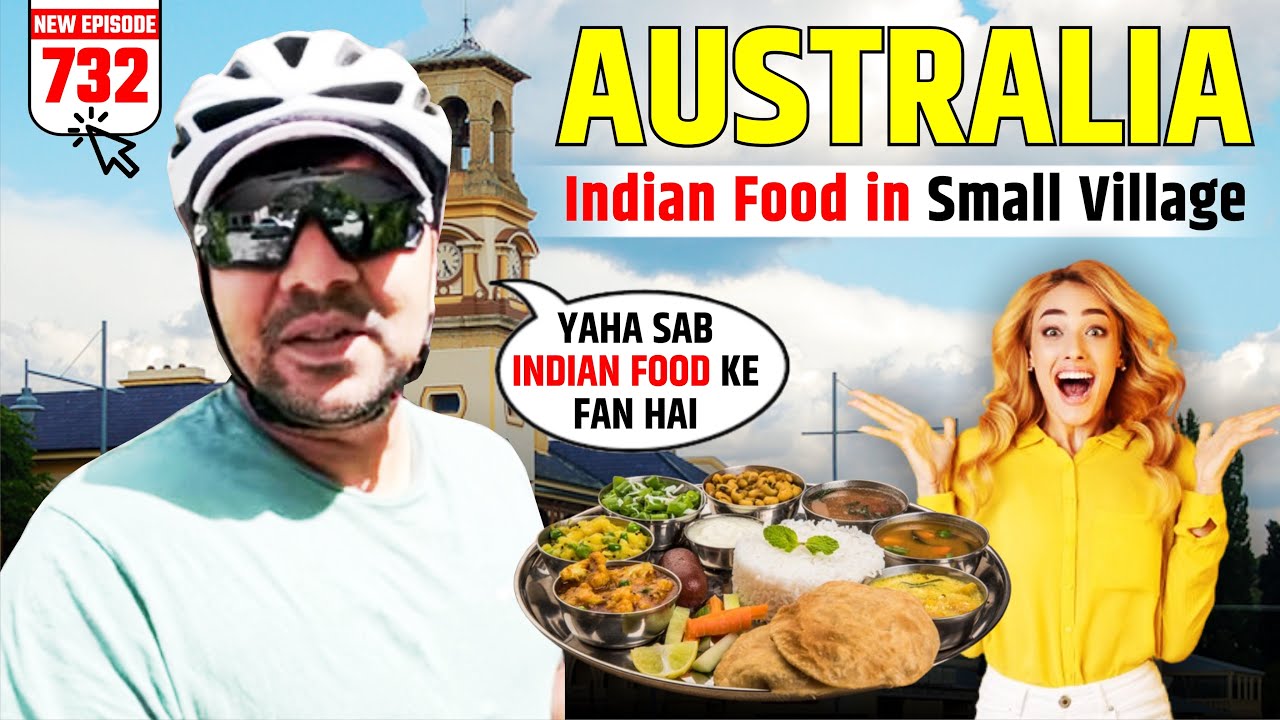 Why Indian 🇮🇳 Food is So Popular in Australia 🇦🇺 | Cycle Baba's Journey