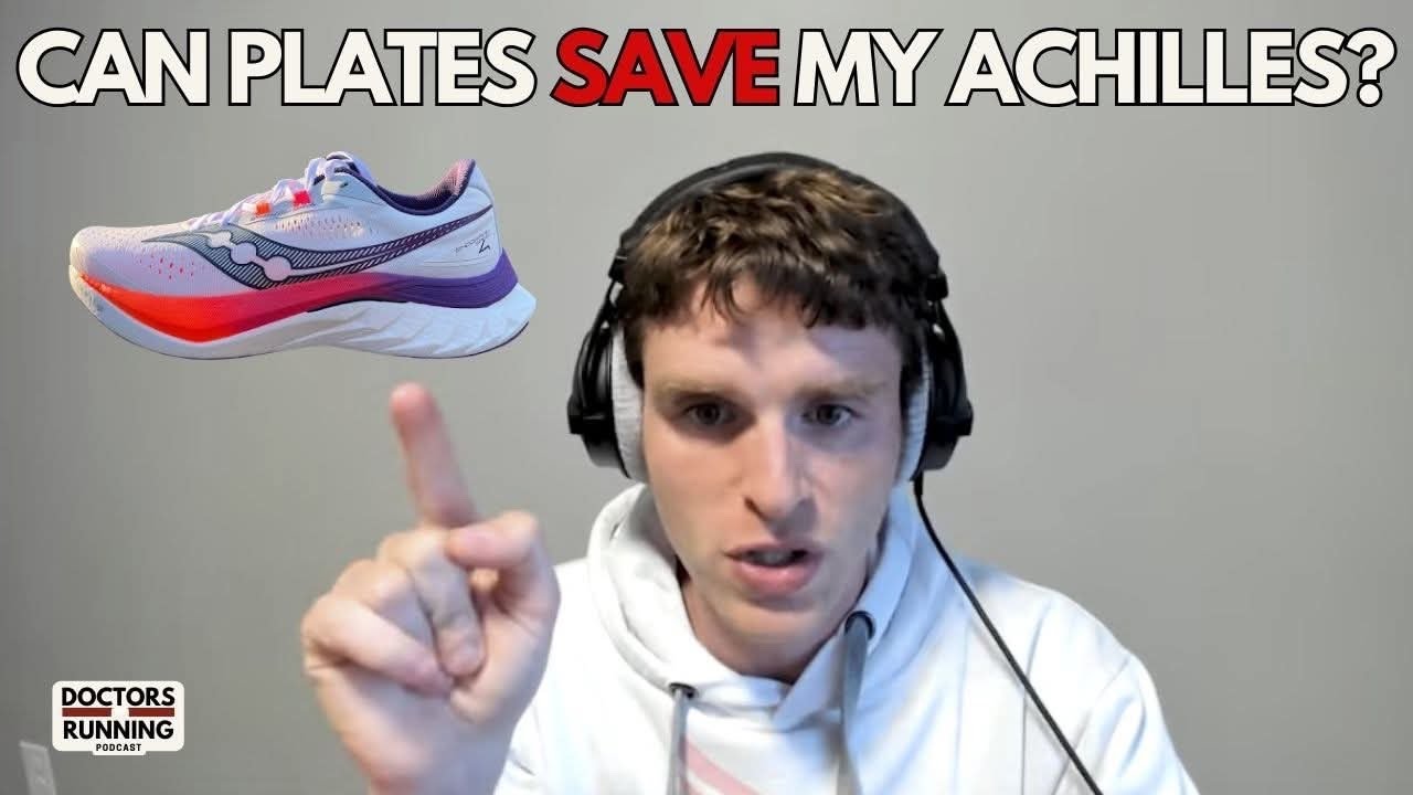 Do Plated Trainers HELP with Achilles Pain? Do You Need a Post-Run Routine!? + Heel Drop Science