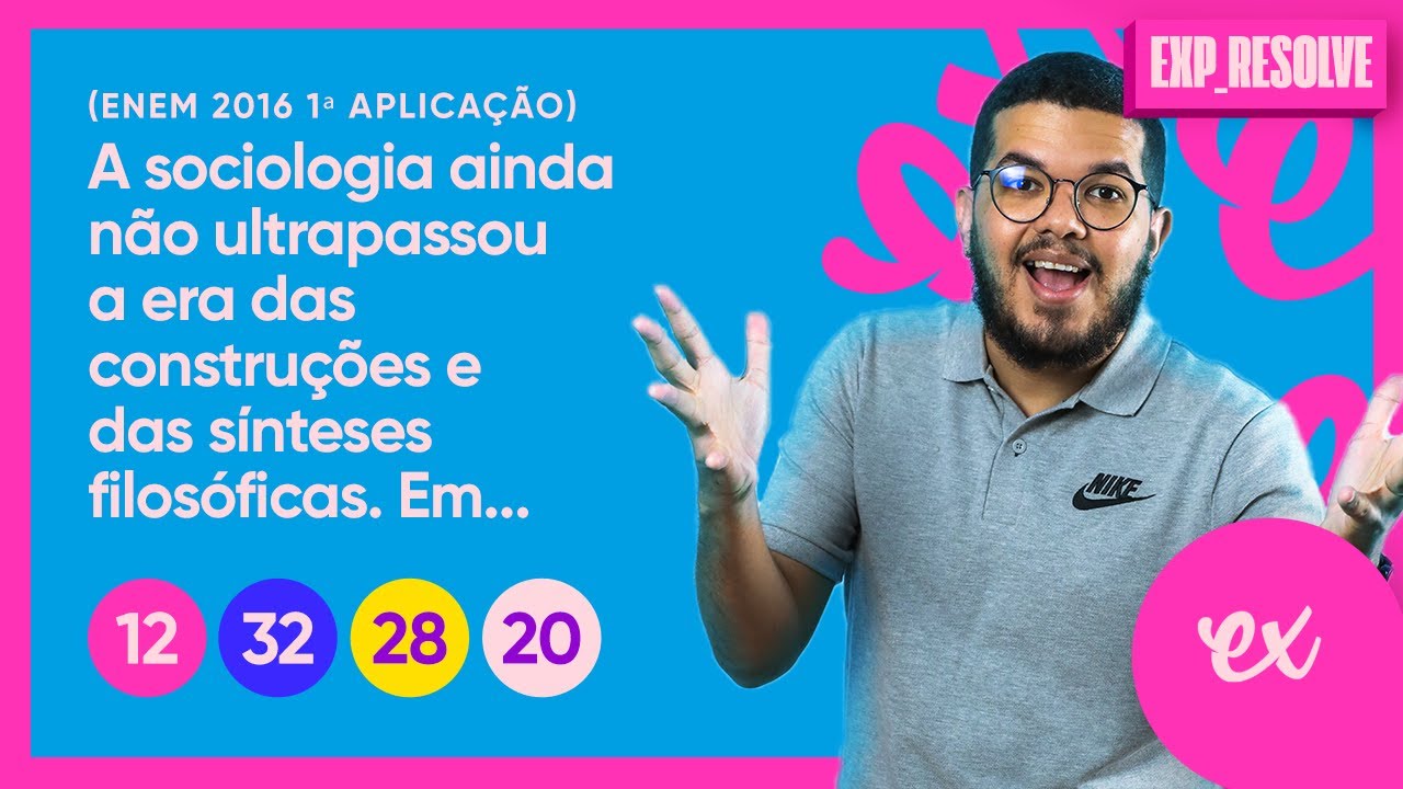A SOCIOLOGIA AINDA NÃO ULTRAPASSOU A ERA DAS (...) | INTRODUÇÃO À SOCIOLOGIA E TEÓRICOS CLÁSSICOS