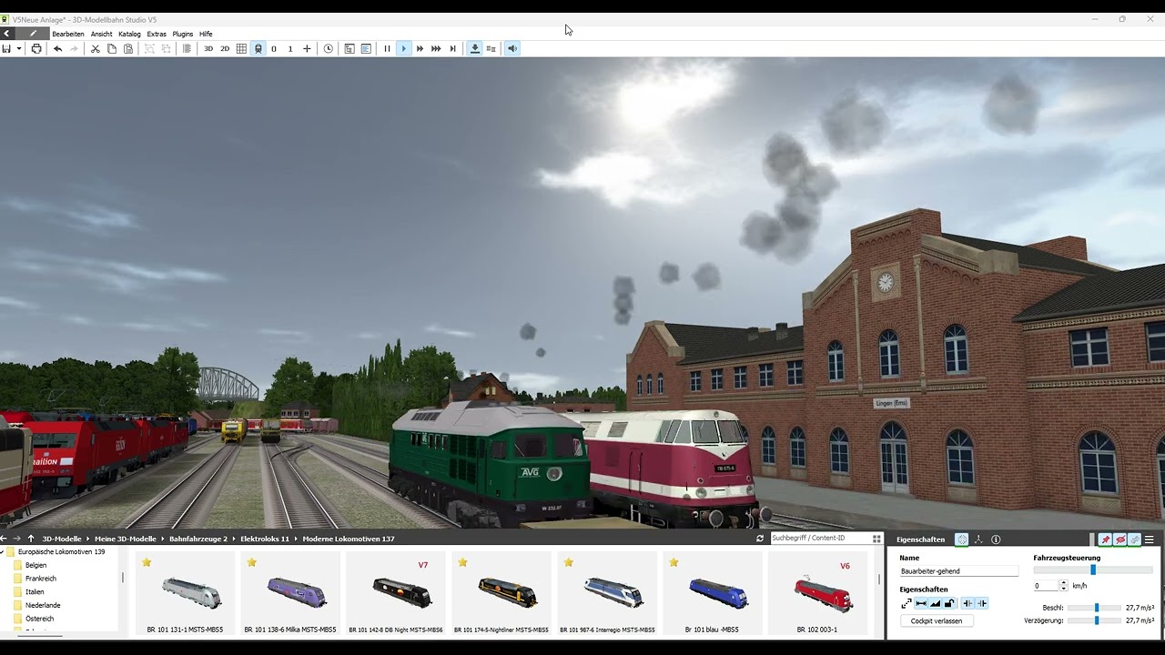 MSTS Modelle im 3D Modellbahnstudio V5 2026 01 03