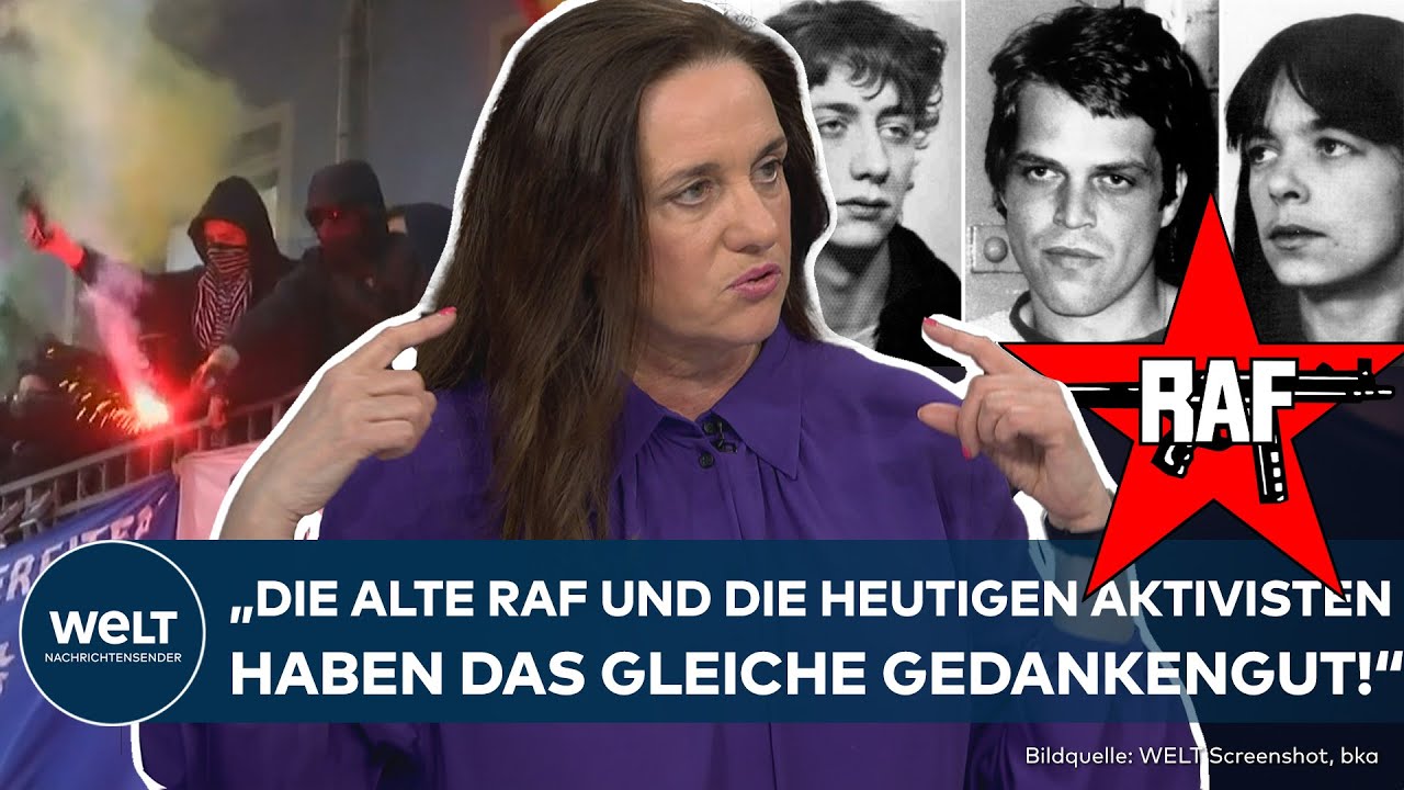 LINKER TERRORISMUS: So nah sind heutige Aktivisten den RAF-Terroristen Meinhof, Baader und Ensslin!