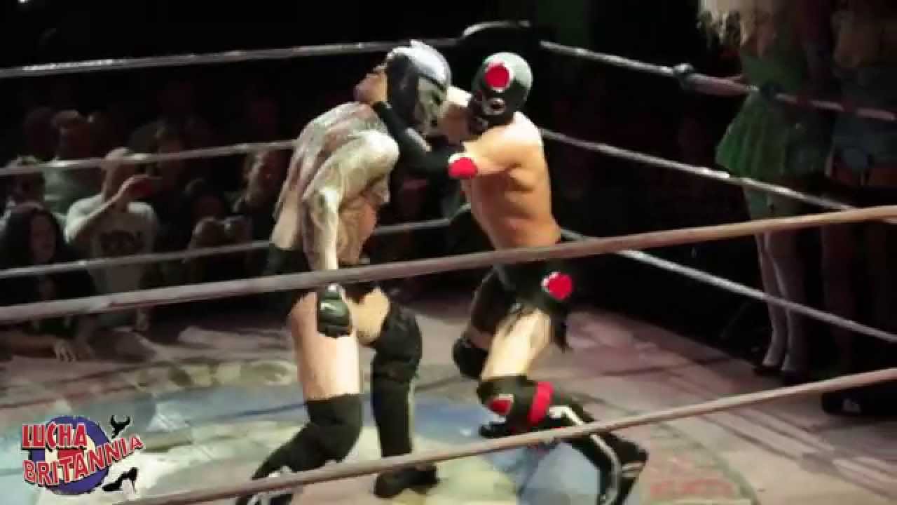 Lucha Britannia Heavyweight Championship match - Dark Britannico vs Metallico